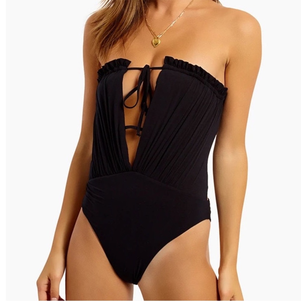 BLUE LIFE BLACK MULTIWAY BATHING SUIT